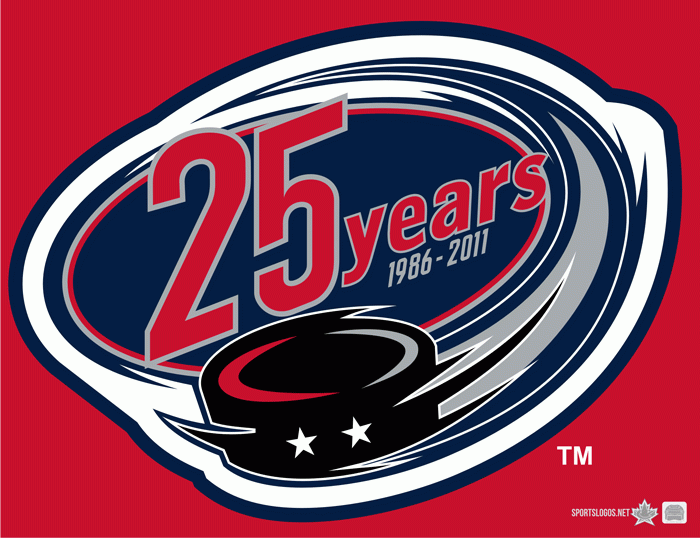 lethbridge hurricanes 2011 anniversary logo iron on heat transfer